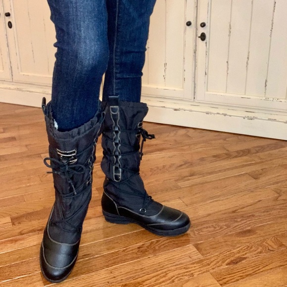 Tall Insulated Cinch Top Boots 